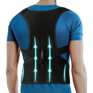 Featol Posture Corrector Full Back Brace for Women & Men L/XL